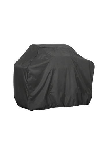 Padalink Barbekü Mangal Örtüsü 210d Oxford Kumaş Siyah Su Geçirmez Çekmeceli 145x61x117cm