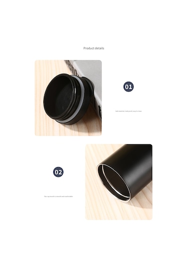 500Ml 304 Paslanmaz Çelik Yalıtımlı Bardak Su Şişesi Bpa Içermez Fda Sertifikası Yok - Degrade Mor