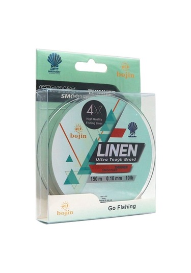 Bojin Linen 4X Ip Misina 0.10Mm 150Mt Yeşil