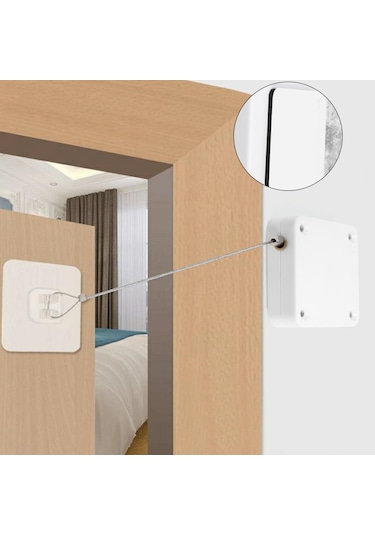 Delme Gerektirmeyen Otomatik Sensörlü Kapı Kapatıcı Otomatik Olarak Kapatılır