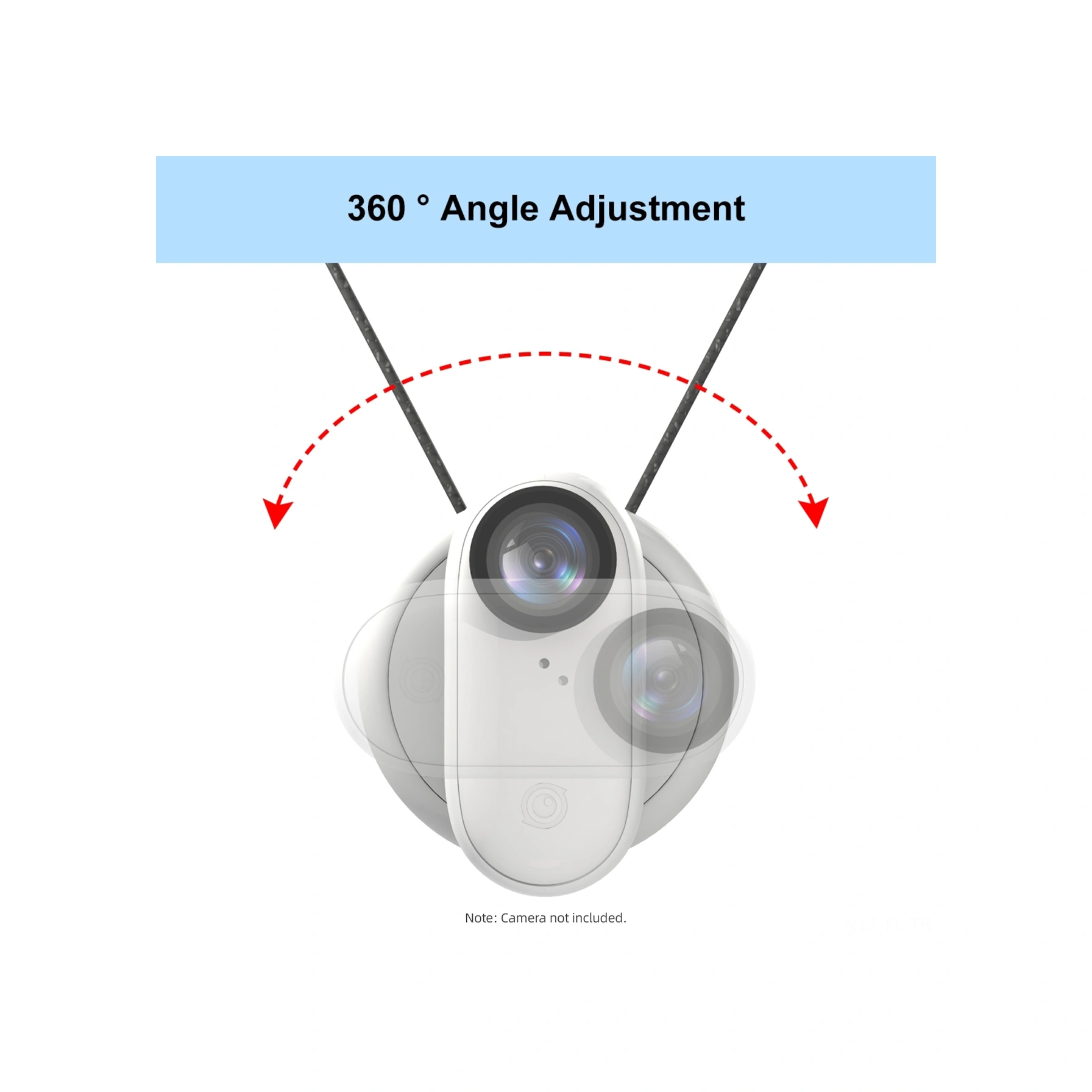 Lemestar Insta360 Go 3 Uyumlu Pu889w Hareket Kamerası Manyetik Boyun Asma Stantı - Göğüs Kamera Birinci Kişi Görüntüleme