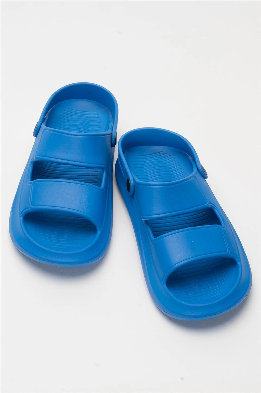 Unisex Ortopedik Deniz Havuz Terliği Sandalet Mavi MAVI