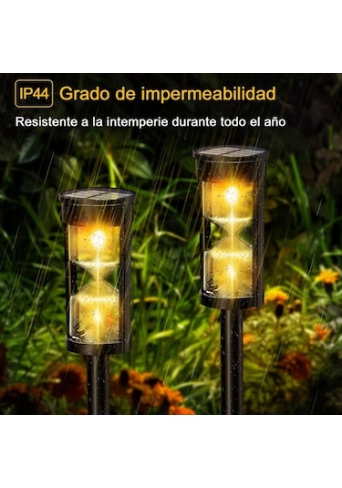 Ganzhoushop Solar Mekan Lamba, Güneş Enerjili Dış Bahçe Aydınlatma, Adet 4 Ub - Dayanıklı Ve Şık Tasarım 1 Adetli Set