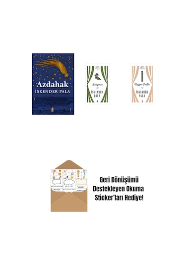 Azdahak + Süleyman Ciltli + Neyzen Tevfik Ciltli + Okuma Sticker'ları