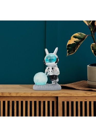 Trendooze Homyl Çizgi Film Uzay Tavşan Telefonu Tutacağı Sanat Mavi 5.5cmx9cmx13cm 5.5cmx9cmx13cm