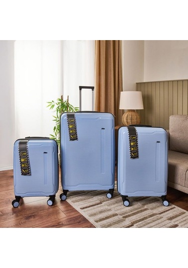 Avvıo Pp Büyük Boy Valiz - Mavi - 77x45x32 Cm Mavi