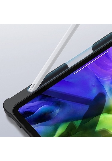 Apple Uyumlu iPad  11 Pro 2020-2018-iPad  Air 4 10.9 Kablosuz Bluetooth Klavye - Siyah