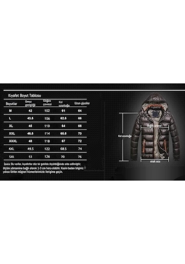 Düz Renk Kalınlaştırılmış Kapüşonlu Günlük Erkek Pamuklu Ceket Sarı