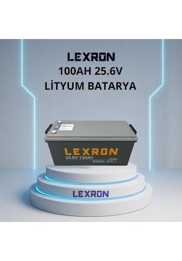 Lexron 100ah 25.6v Lityum Akü