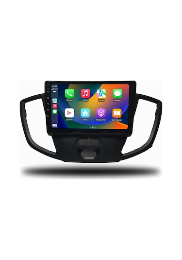 Oskodi Ford Transit Custom Android Carplay Multimedya 2014-2017 4gb Ram + 64gb Hafıza