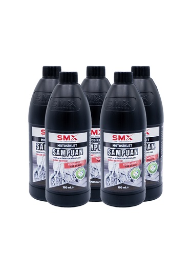 Motosiklet Şampuanı 750 Ml 5 Adet