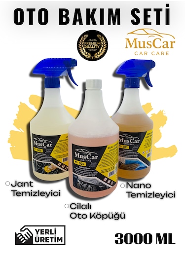 Muscar Oto Bakım Seti