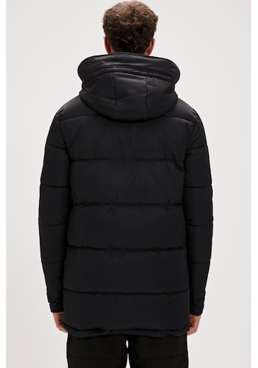 Bad Bear Colonel Puffer Coat Erkek Kaban Siyah S-Xxl 001