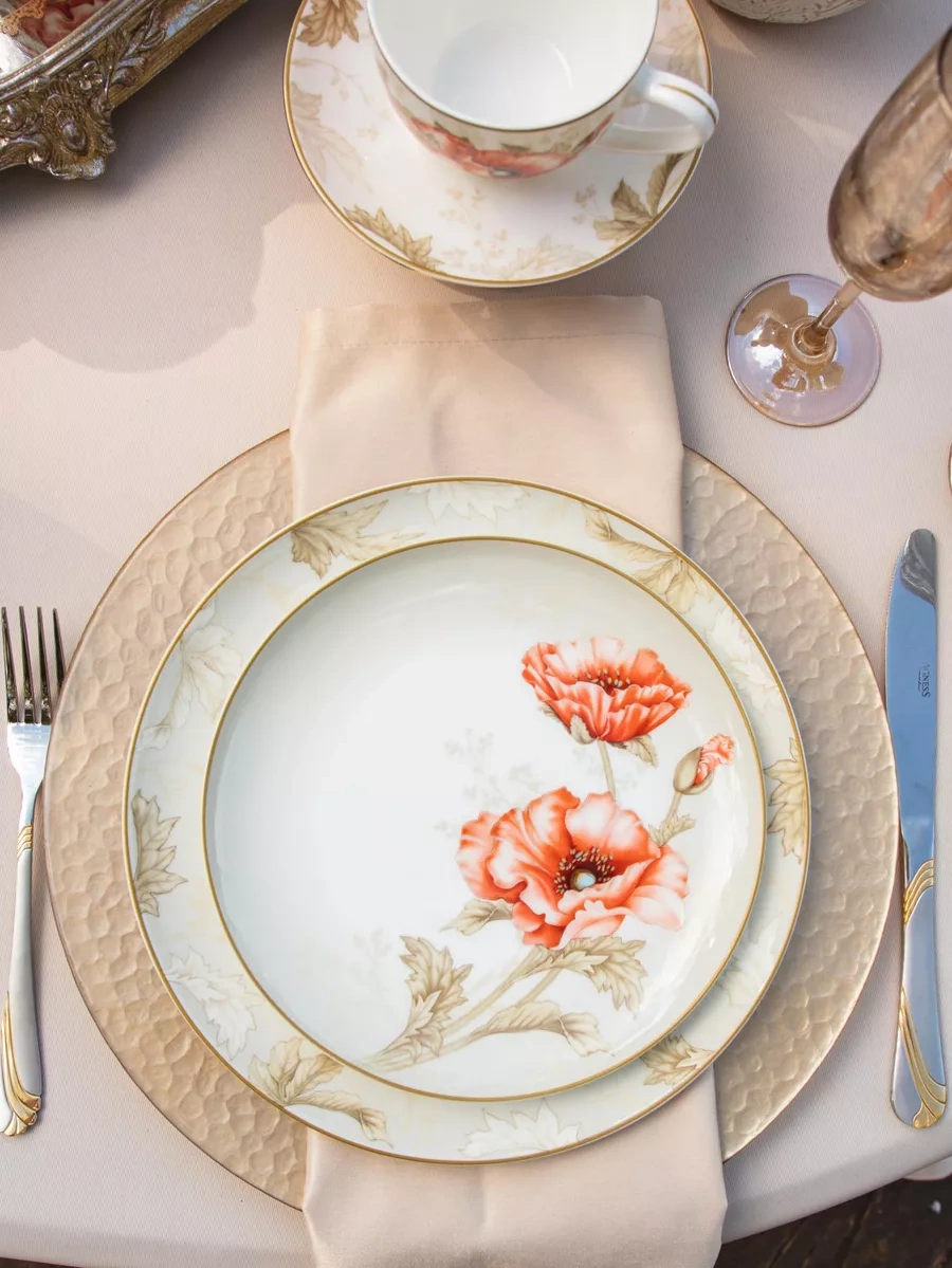 Lefard 2 Parça "antik" Tabak Seti 20,5 Cm 170834218 Beyaz