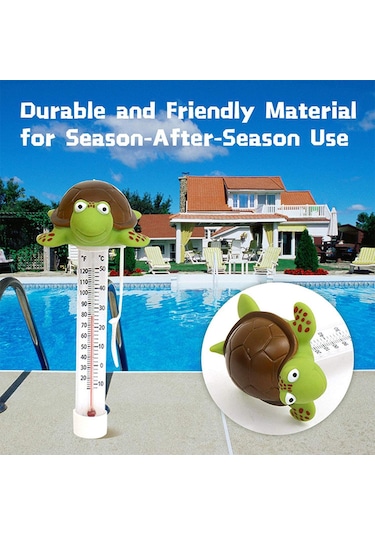 Homyl Yüzer Havuz Termometresi Açık Kapalı Yüzme Havuzları