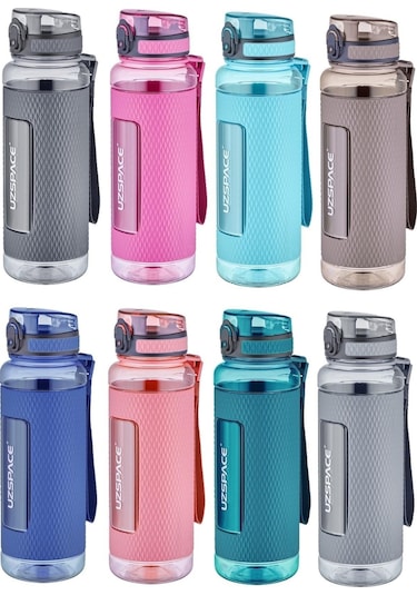 Uzspace Fiftyfifty 1100Ml -Mega Büyük Boy- Tritan Su Matarası