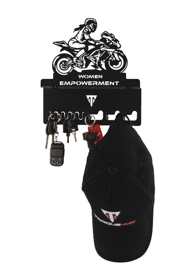 Torque-mx Metal Dekoratif Anahtar Askısı Ea25 Siyah