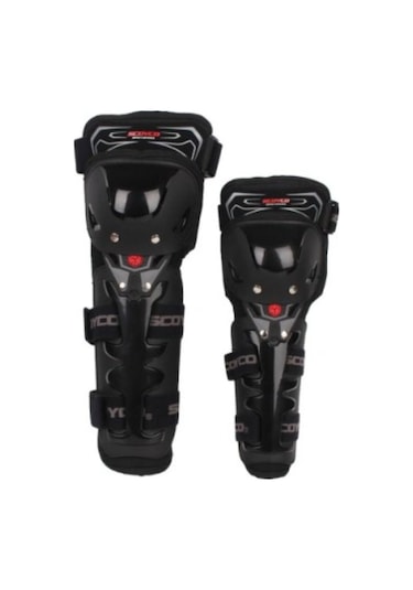 Motosiklet Ve Bisiklet Mafsallı Dizlik Dirseklik Lüx Set Koruma Ce Diz Ve Dirsek Koruma Takım Siyah