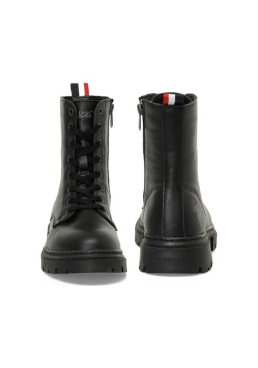 U.s.polo Assn Halles 4pr Siyah Comfort Casual Anatomik Günlük Kadın Bot Siyah