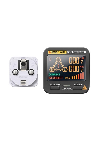 Suntek Soket Test Cihazı Devre Polarite Gerilim Dedektörü Ab