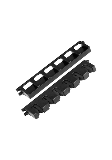 6 İnce Olta İçin Duvara Monte Olta Rafı Depolama Rafı Tutucu