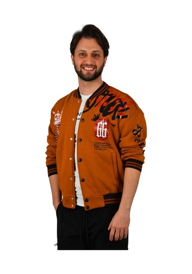 Deepsea Erkek Kiremit Çıtçıtlı Kolej Mont 2304764 Kiremit