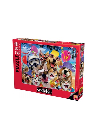 Puzmooyuncak Anatolian Plaj Selfisi (Beach Party Selfie) 260 Parça Puzzle