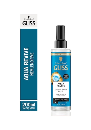 Schwarzkopf Gliss Aqua Revive Saç Bakım Kremi 200 ML