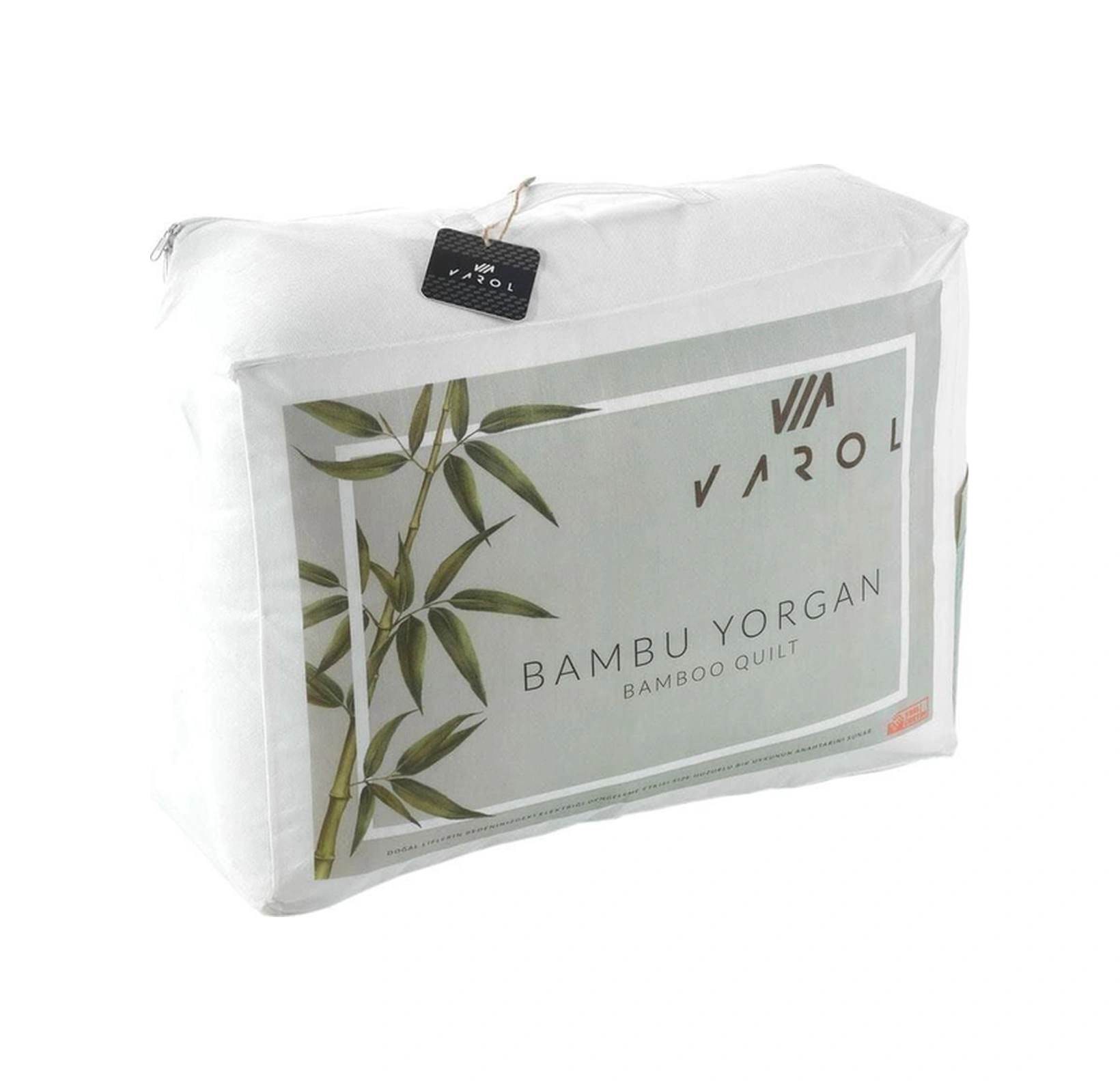 Varol Bambu King Size Battal Boy Yorgan 215x235cm Beyaz