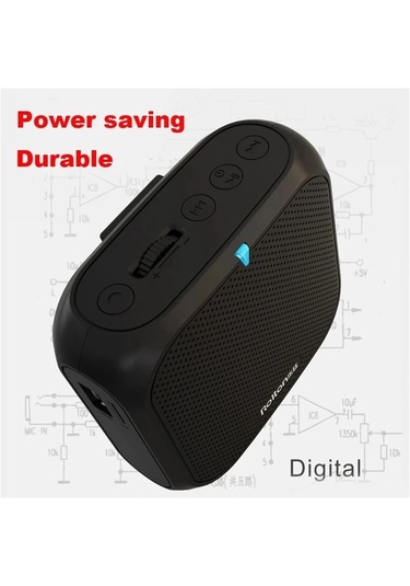 Jialan Mini Kablolu Headworn Mikrofon Ses Amplifikatörü Hoparlör