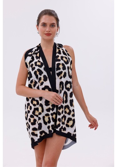 Tarzını Seç Pareo Leopar Desenli 150x95 Cm Çok Renkli