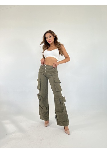 Modasize 6486 Pantolon-haki