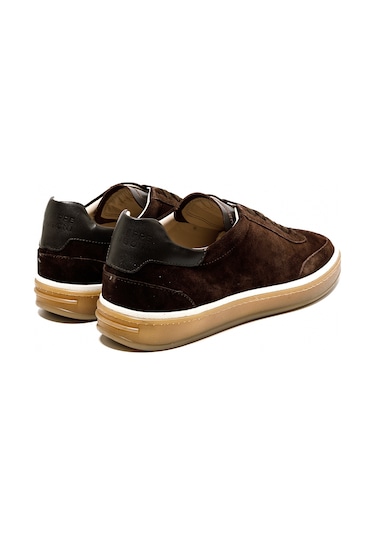 Sneaker Günlük Erkek Diğer Mo-26550a001-26550 Giuseppe Mengoni Kahve Süet Kahverengi