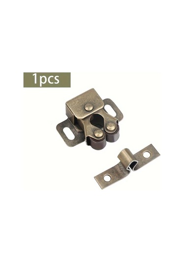 Sunshine011 Silvery Rapsiz Çift Bilyeli Dolap Kiliti, Dolap Kapı Mandalı, Çekmece Kilidi, Donanım Aleti