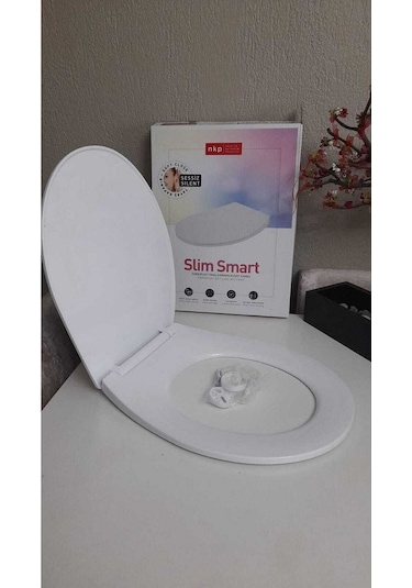 Slim Smart Oval Form C Model Yavaş Kapanan Klozet Kapağı Üstten S