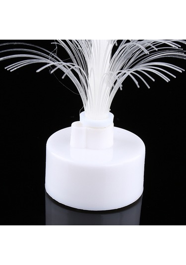 Springsun Renk Değiştiren Işıklı Fiber Noel Ağacı - Dayanıklı Plastik, Ev Ve Dış Mekan Dekorasyonu, Renkli Işık Efekti