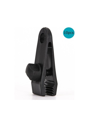 Artfulabode Siyah Siyah Seçenekli Plastik Paket Kelepçesi Kamuflaj Geeroyoo Çadır Boyut, Ağırlık, 80x15x35mm 22g 10'lu / - Mh Siyah