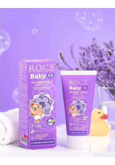R.o.c.s. Baby 0-3 Yaş Ihlamur Özlü Diş Macunu 35ml