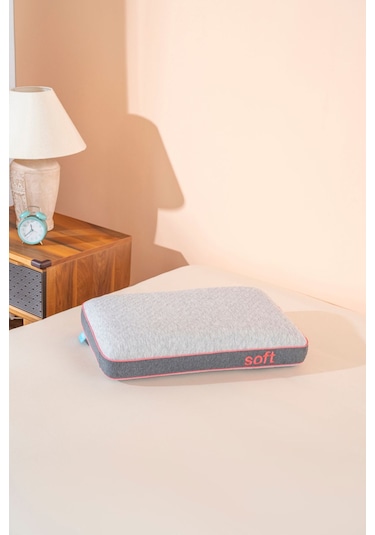 Feel Soft Visko Yastık - Yumuşak Visco Ortopedik Yastık Beyaz