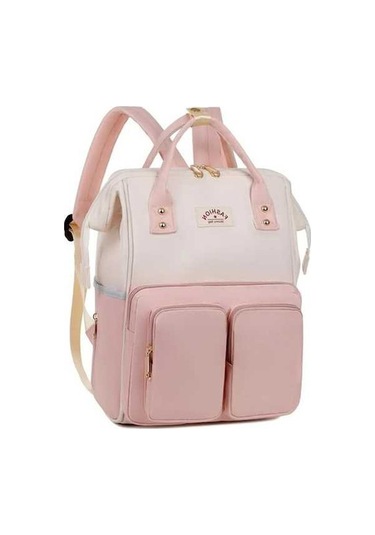 Flybuy Pembe Kapasiteli Jialan Gezici Fonksiyonlu Büyük Anne Çantaları Ef Pembe
