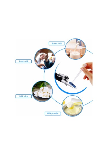 ATC ST20 Süt Refraktometre 0-20 % Süt Numunelerine Özel