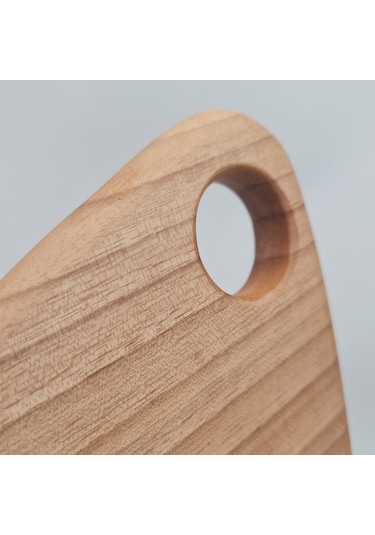 Sunum ve Kesim Tahtası Ceviz Ağacı Damla 40X23 CM Kişiye Özel Tas