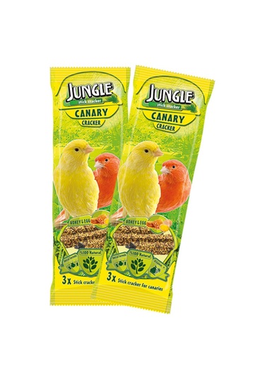 Jungle Ballı Yumurtalı Kanarya Krakeri 3’Lü Paket