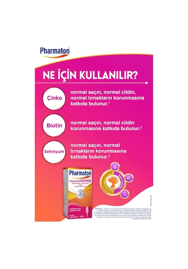 Pharmaton Essential Woman Takviye Edici Gıda 30 Tablet
