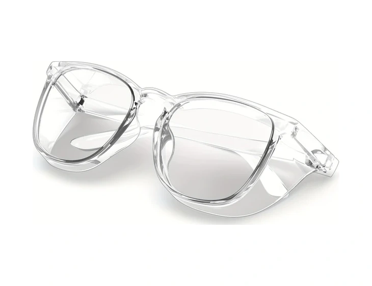 Willowhaven Siyah 1 Çift Şık Anti Fog Çizilmeye Dayanıklı Güvenlik Gözlüğü - Kadın Erkek İçin Koruyucu