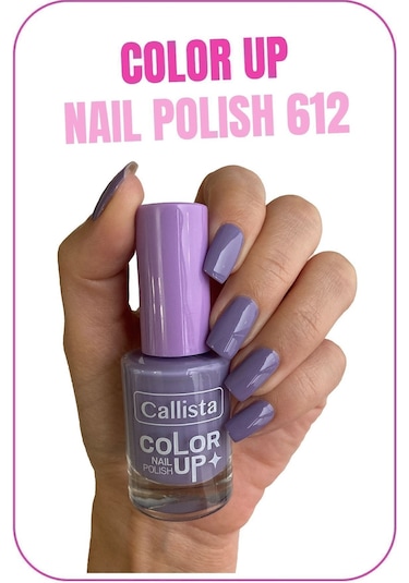 Callista Color Up Nail Polish Oje 612 Bestie So Extra - Mor