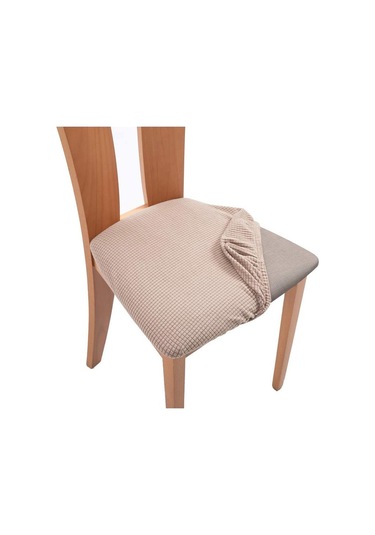 Haki Polar Polar Sandalye Minder Örtüsü Streç Ucuz Yemek Minderi Koltuk Kılıfı Arkalığı Olmadan Koruyucu Mutfak Sandalyeleri Otel Ev