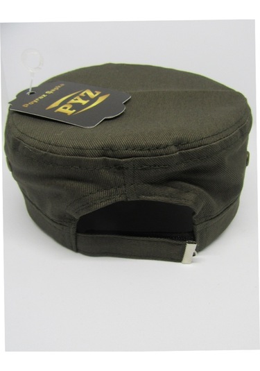 Haki Castro Şapka Unisex Kastro Şapka