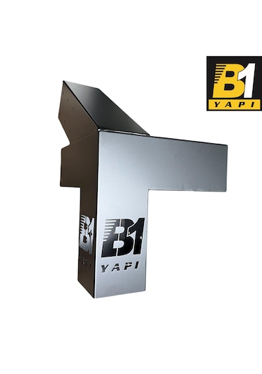 Pergola Kamelya 4 Kollu Açılı Kenar Bağlantı Aparatı Sağ