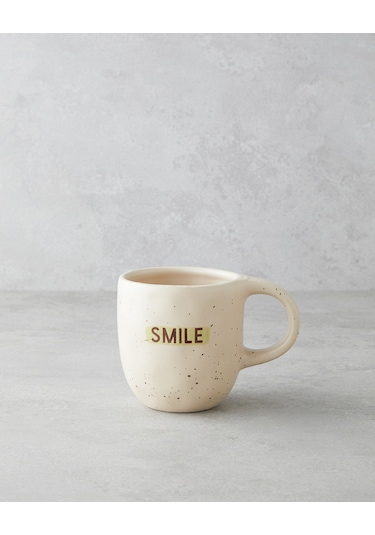 English Home Smile Stoneware Kupa 395 Ml Açık Yeşil Açık Yeşil